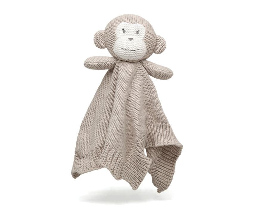 Doudou Mono Gris de Algodón “Cotton Friends” – Ecofriendly - Imagen 1