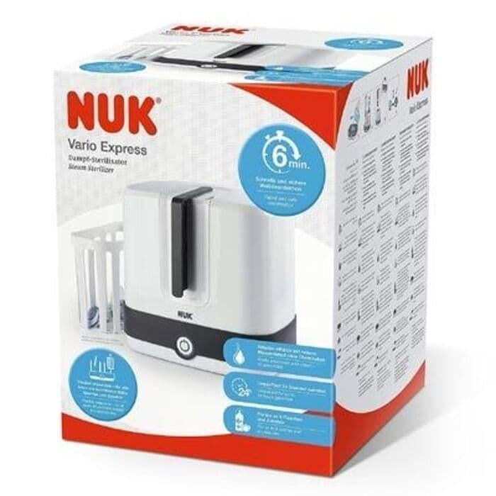 Esterilizador a Vapor NUK Express para Biberones | Rápido y Seguro - Imagen 3