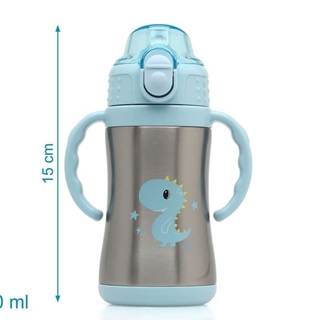 Botella entrenamiento con asas dinosaurio - Imagen 2