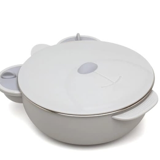 Cuenco Térmico para Bebé en Acero Inoxidable – Oso - Imagen 1