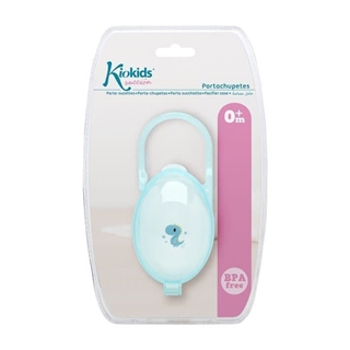 Portachupetes transparente azul - Imagen 2