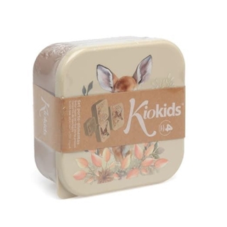 Set Porta-Alimentos Infantil 4 Unidades Ciervo Beige - Imagen 2