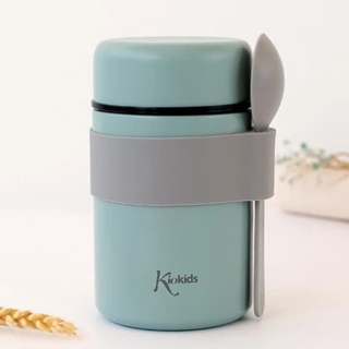 Termo Papillero de Acero Inoxidable 500 ml con Cuchara Sage - Imagen 1